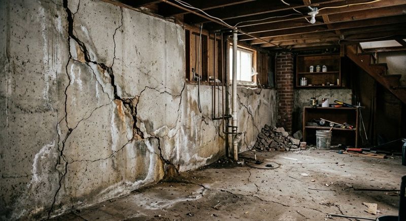 Basement Crack Repair in Old Saybrook, CT