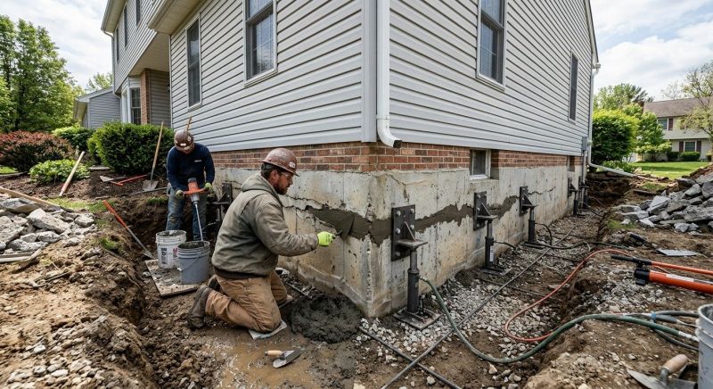 Basement Foundation Repair in New London, CT