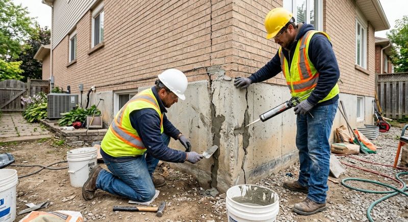 Building Foundation Repair in Colchester, CT