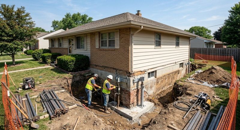 Building Foundation Repair in Essex, CT