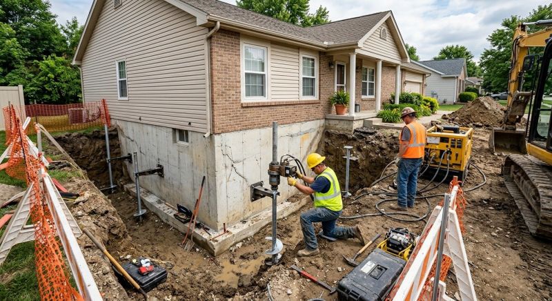 Building Foundation Repair in Madison, CT