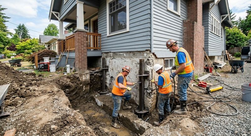 Building Foundation Repair in Wallingford, CT