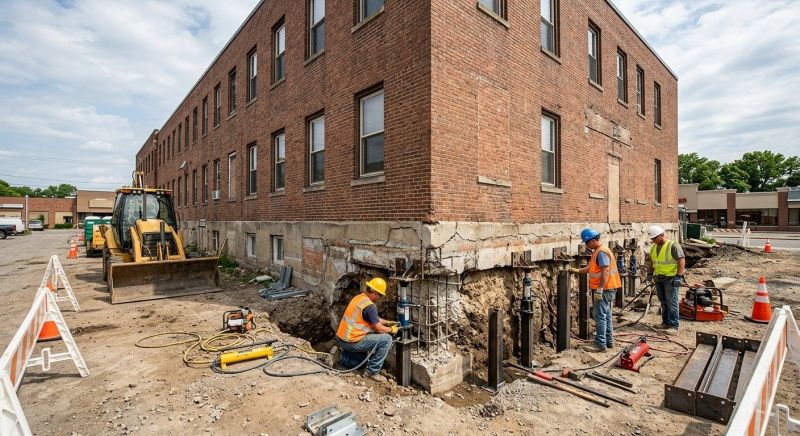 Commercial Foundation Repair in Old Saybrook, CT