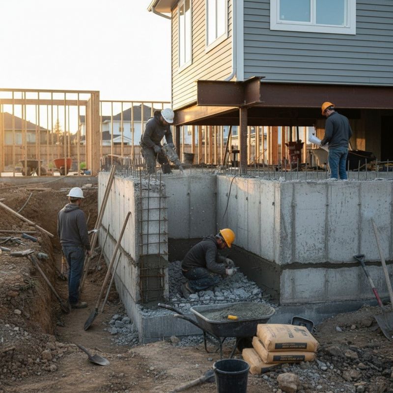 Concrete Foundation Repair in Groton, CT