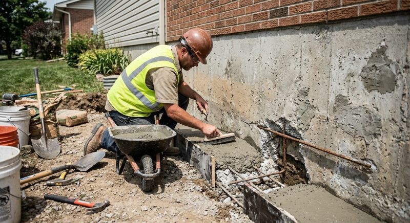 Concrete Foundation Repair in Niantic, CT