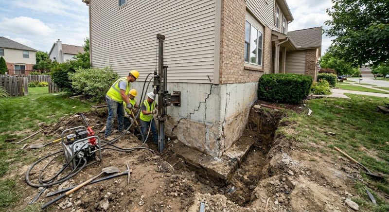 Concrete Foundation Repair in Niantic, CT