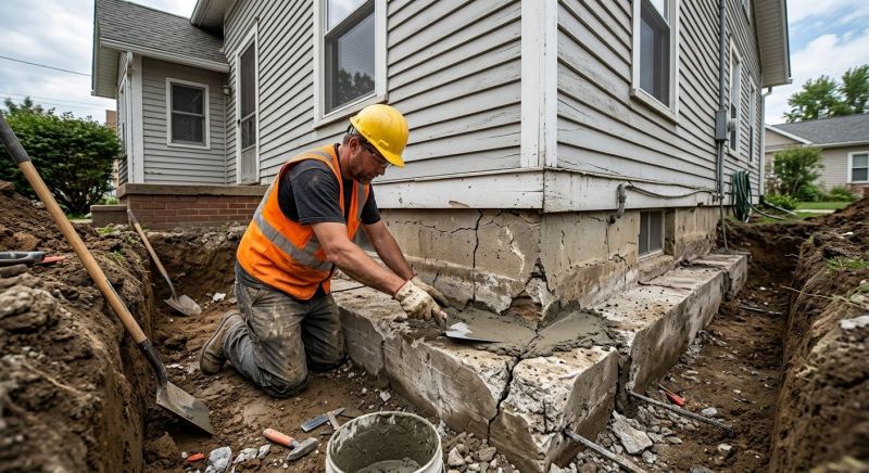 Concrete Foundation Repair in Orient, NY