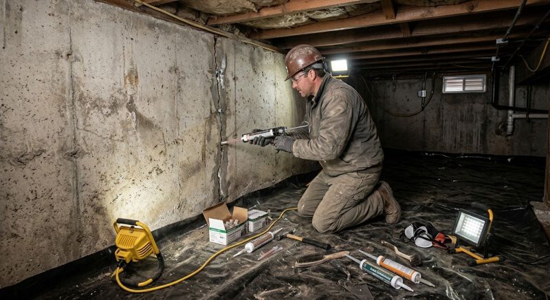Crawlspace Foundation Repair in Higganum, CT