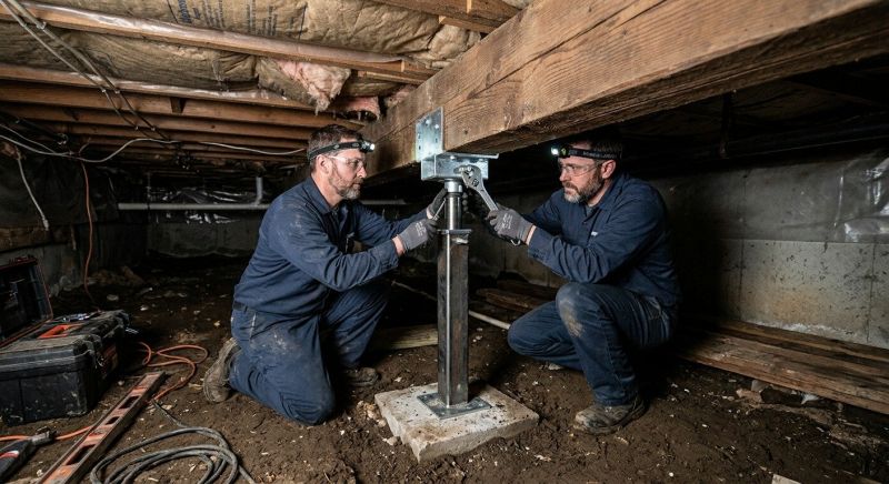 Crawlspace Foundation Repair in Madison, CT