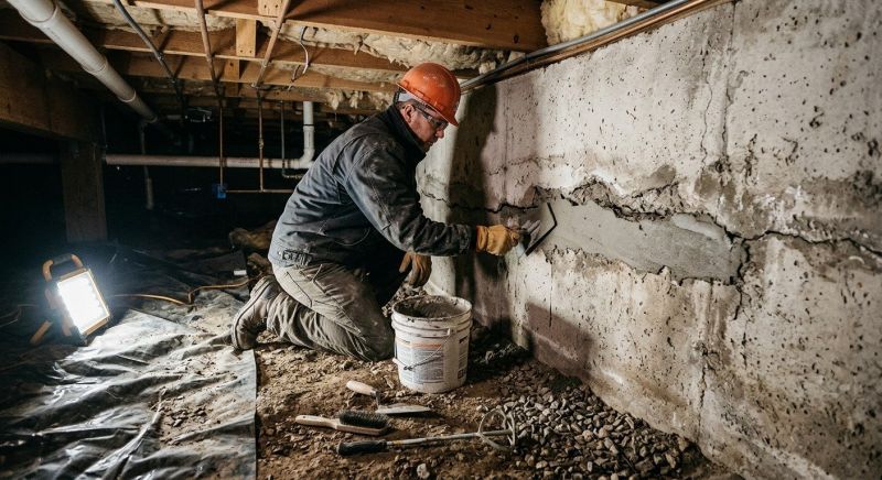 Crawlspace Foundation Repair in Westbrook, CT
