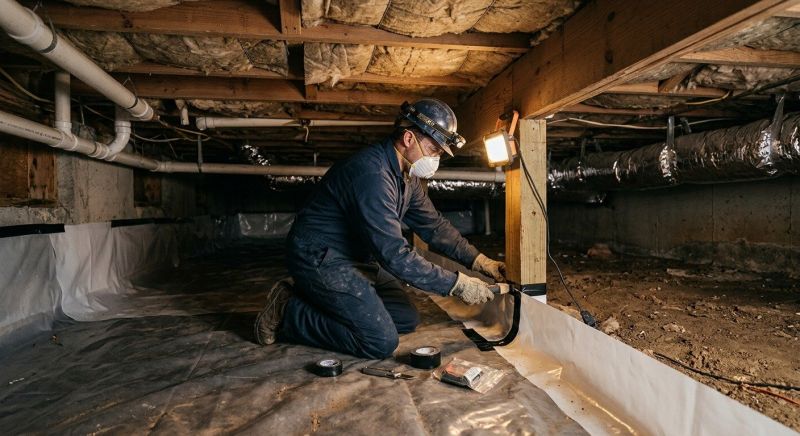 Crawlspace Repair in Old Saybrook, CT