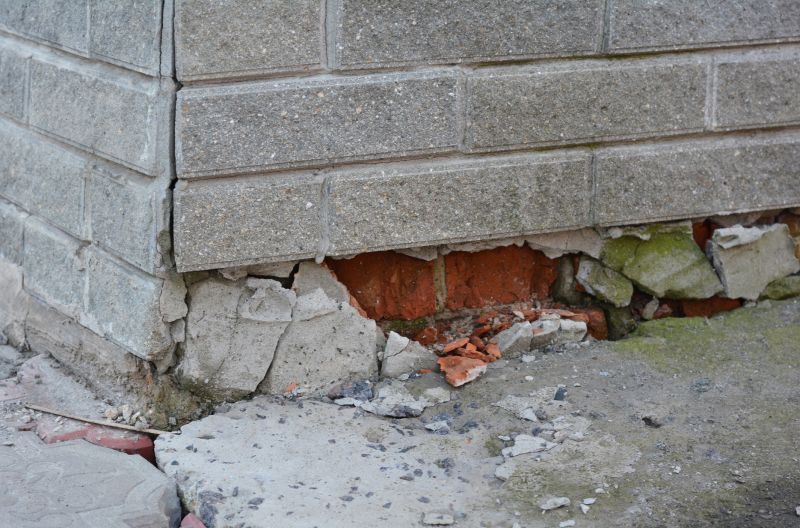 Foundation Damage Repair in Niantic, CT