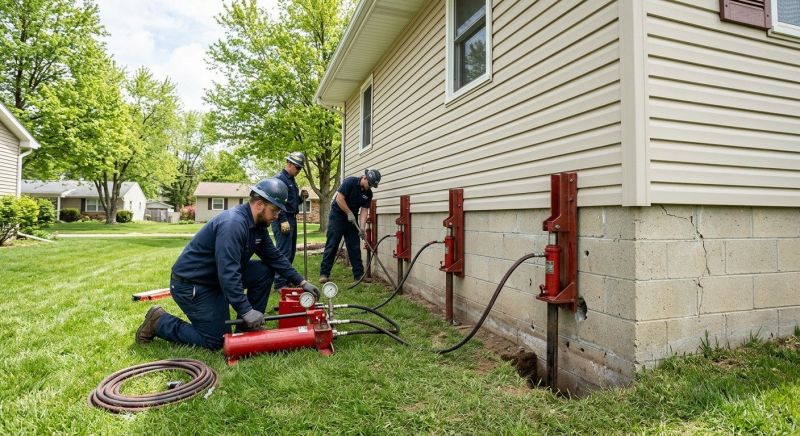 Foundation Jacking in Colchester, CT