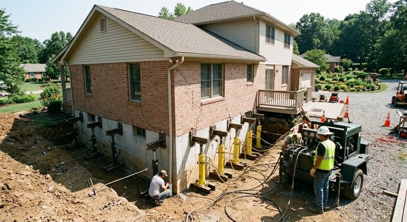 Foundation Jacking in East Haddam, CT