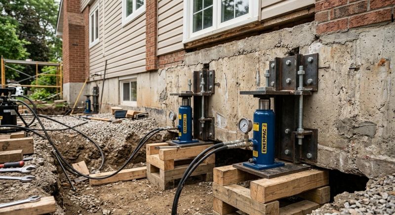 Foundation Jacking in East Hampton, NY