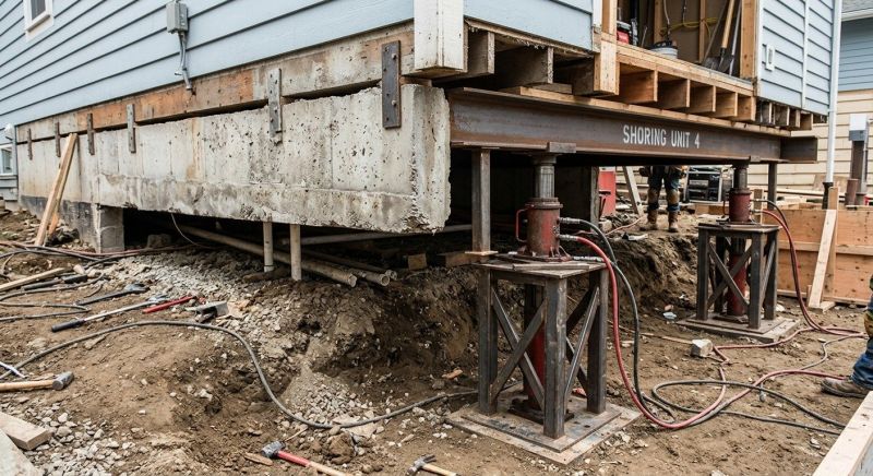 Foundation Jacking in Killingworth, CT
