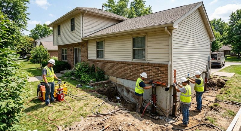 Foundation Jacking in Middletown, CT