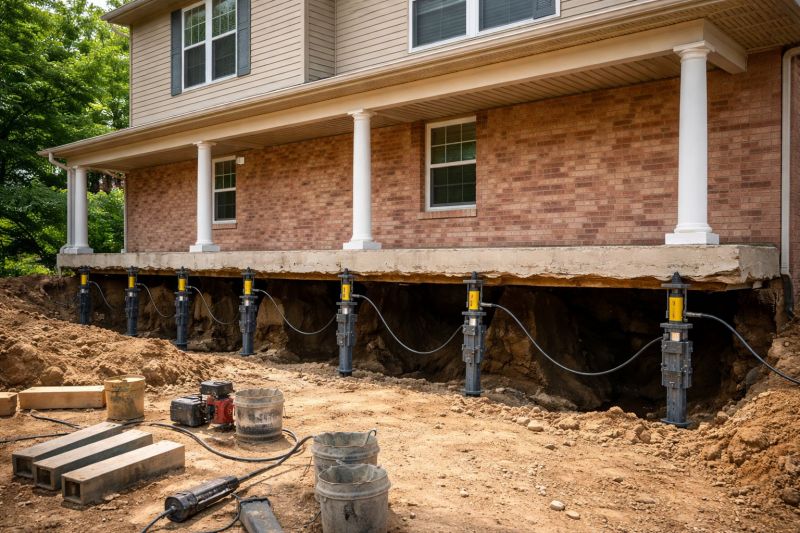 Foundation Jacking in Niantic, CT