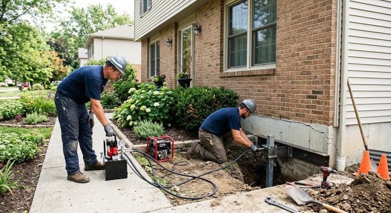 Foundation Jacking in Orient, NY