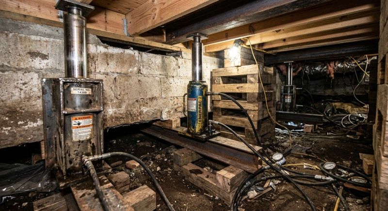 Foundation Jacking in Southold, NY