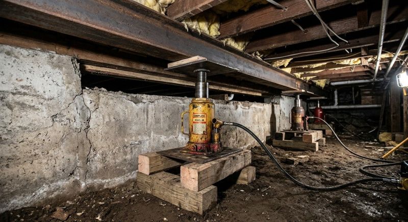 Foundation Jacking in Southold, NY