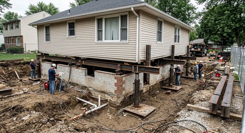 Foundation Lifting in Guilford, CT