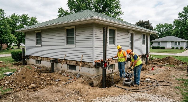 Foundation Raising in Colchester, CT