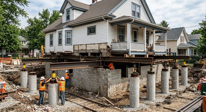 Foundation Raising in Wallingford, CT