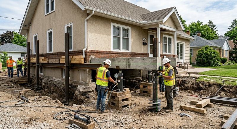 Foundation Releveling in Old Saybrook, CT