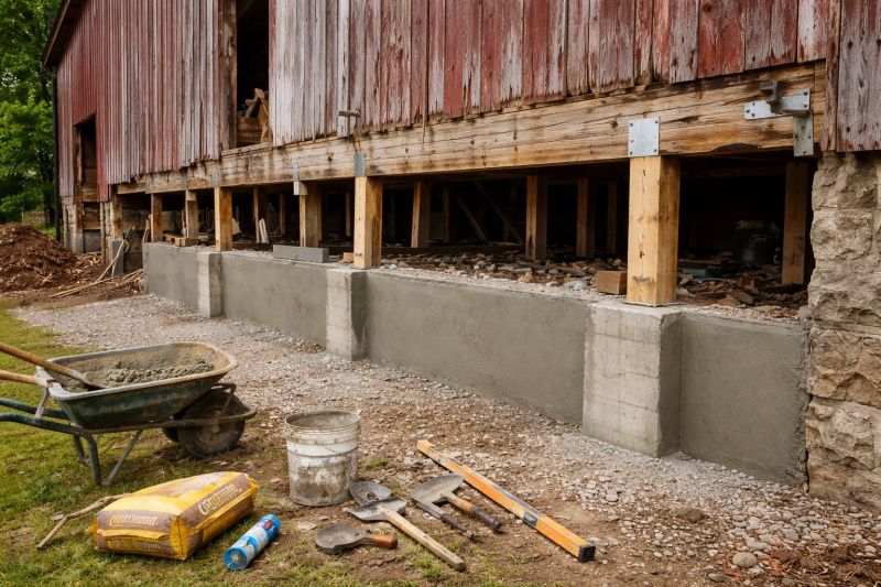 Foundation Renovation in Old Saybrook, CT