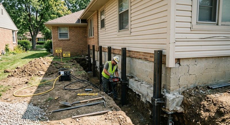Foundation Renovation in Old Saybrook, CT