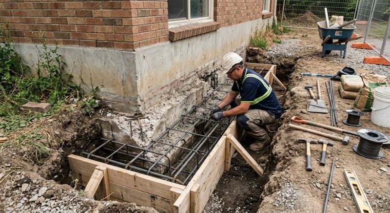 Foundation Repair in Madison, CT