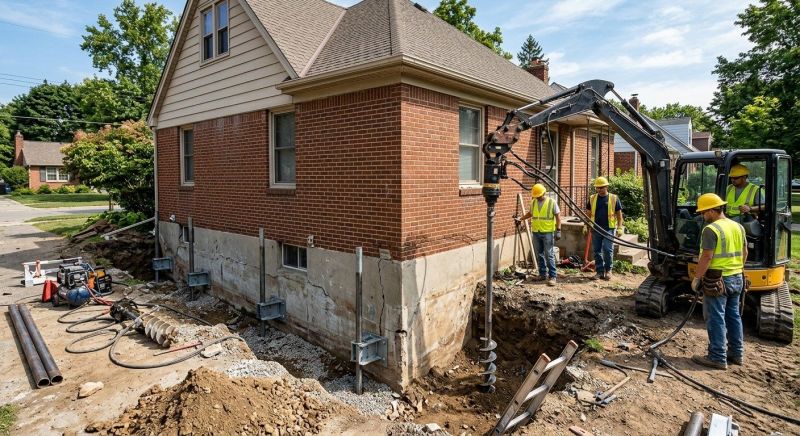 Foundation Stabilizing in East Hampton, NY