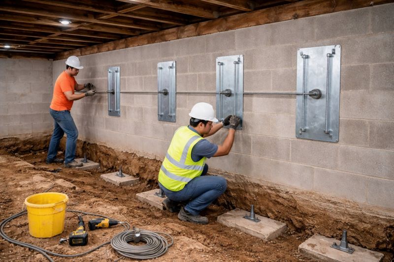 Foundation Stabilizing in East Hampton, NY