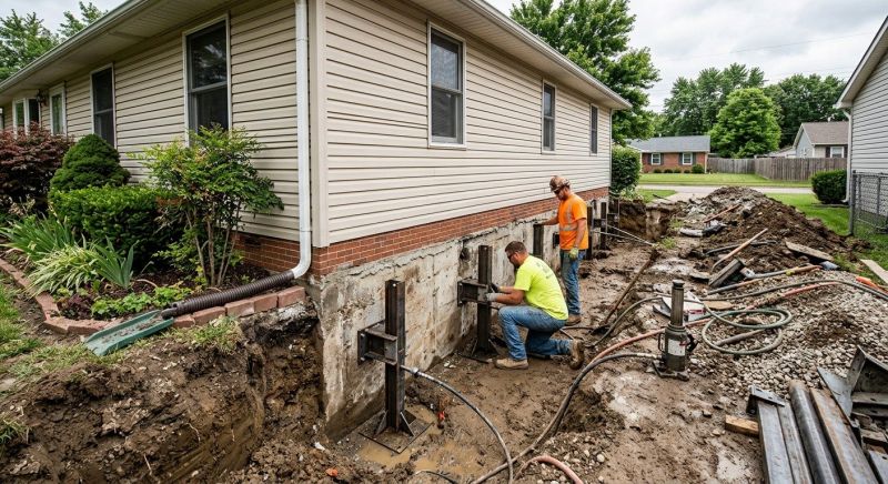 Foundation Stabilizing in North Branford, CT