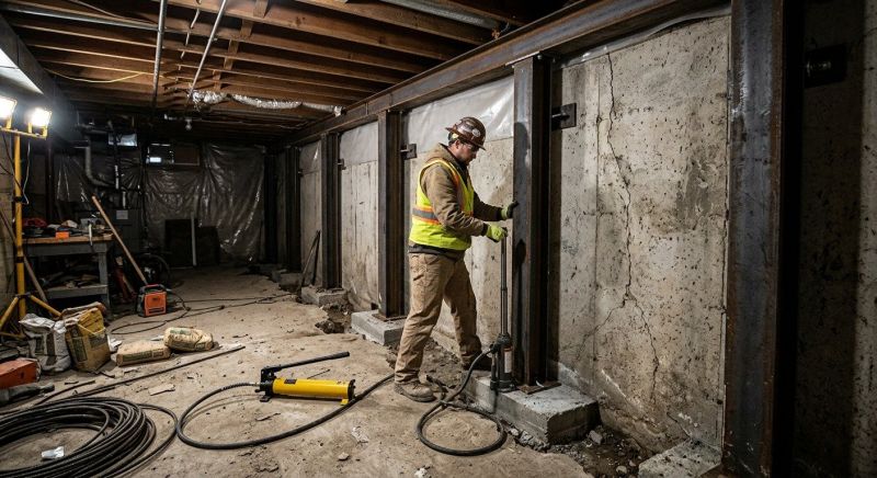 Foundation Stabilizing in Old Lyme, CT