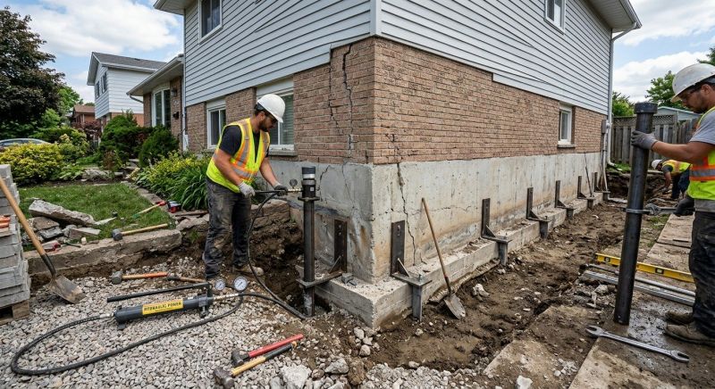 Foundation Stabilizing in Southold, NY