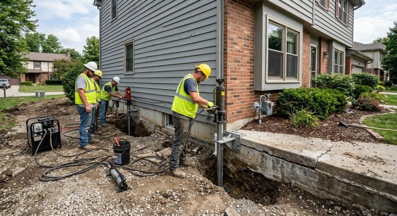 Foundation Stabilizing in Wallingford, CT