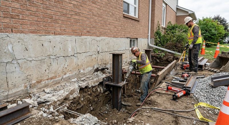 Foundation Structural Repair in Colchester, CT