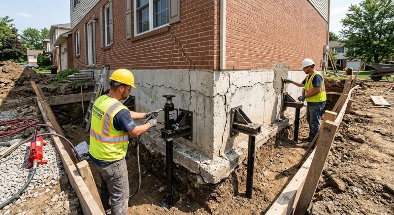 Foundation Structural Repair in East Haven, CT