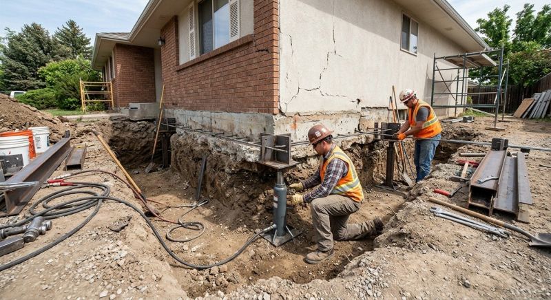 Foundation Structural Repair in Quaker Hill, CT