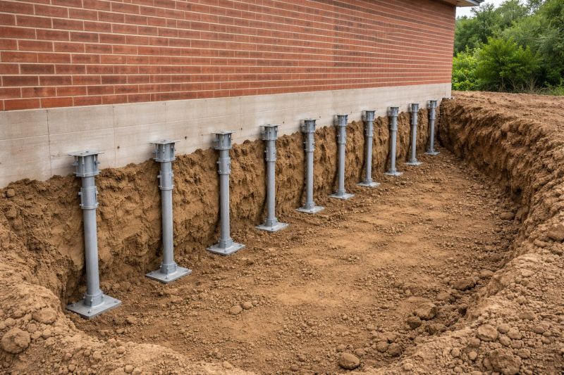 Helical Piers Installation in Old Saybrook, CT