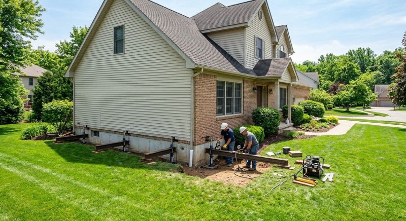 Home Foundation Leveling in East Hampton, CT
