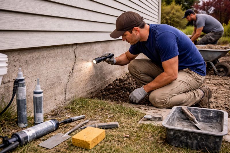 Home Foundation Repair in Niantic, CT