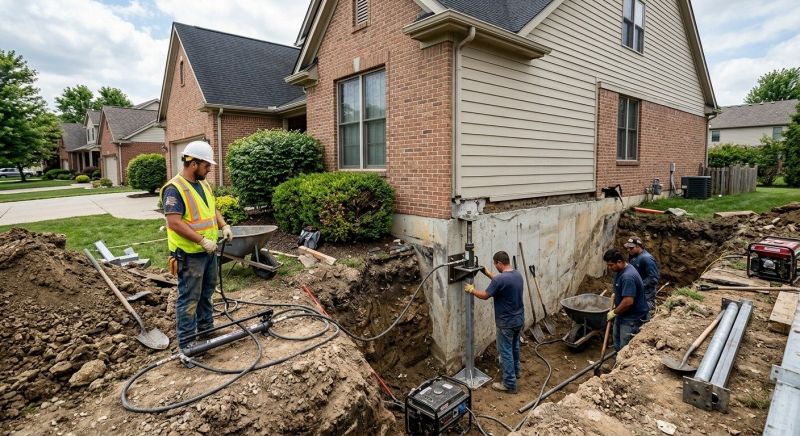 House Foundation Repair in Gales Ferry, CT