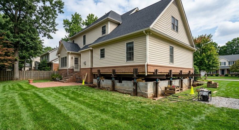 Settling Foundation Service in Groton, CT