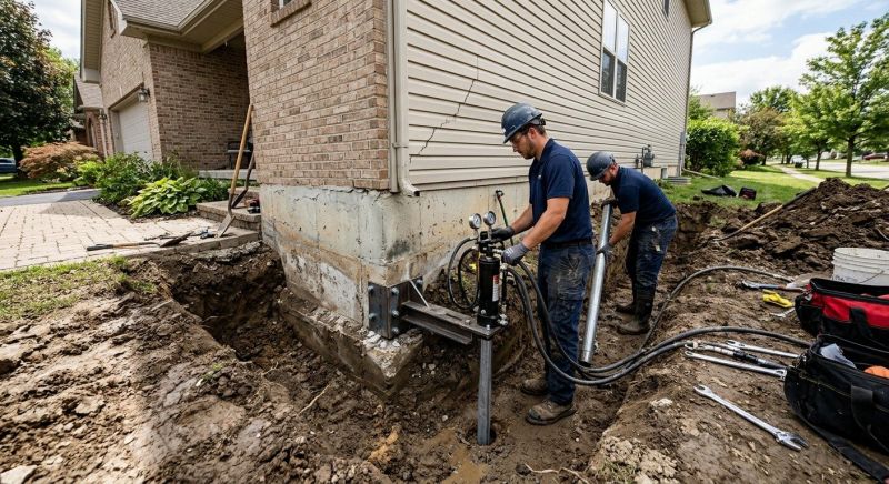 Settling Foundation Service in Haddam, CT