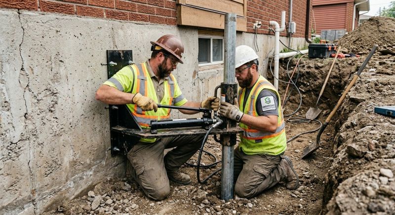 Settling Foundation Service in Waterford, CT