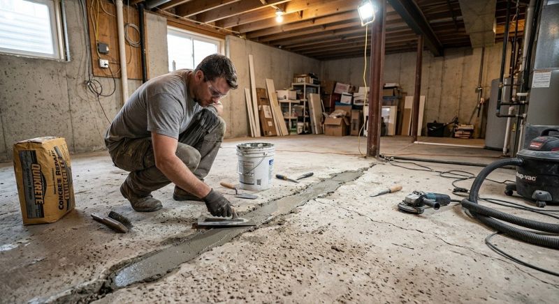 Slab Foundation Repair in Old Saybrook, CT
