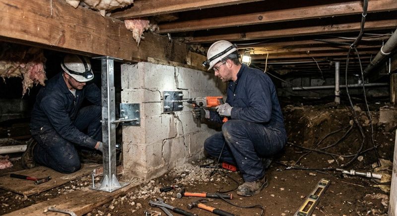 Structural Foundation Repair in Old Saybrook, CT
